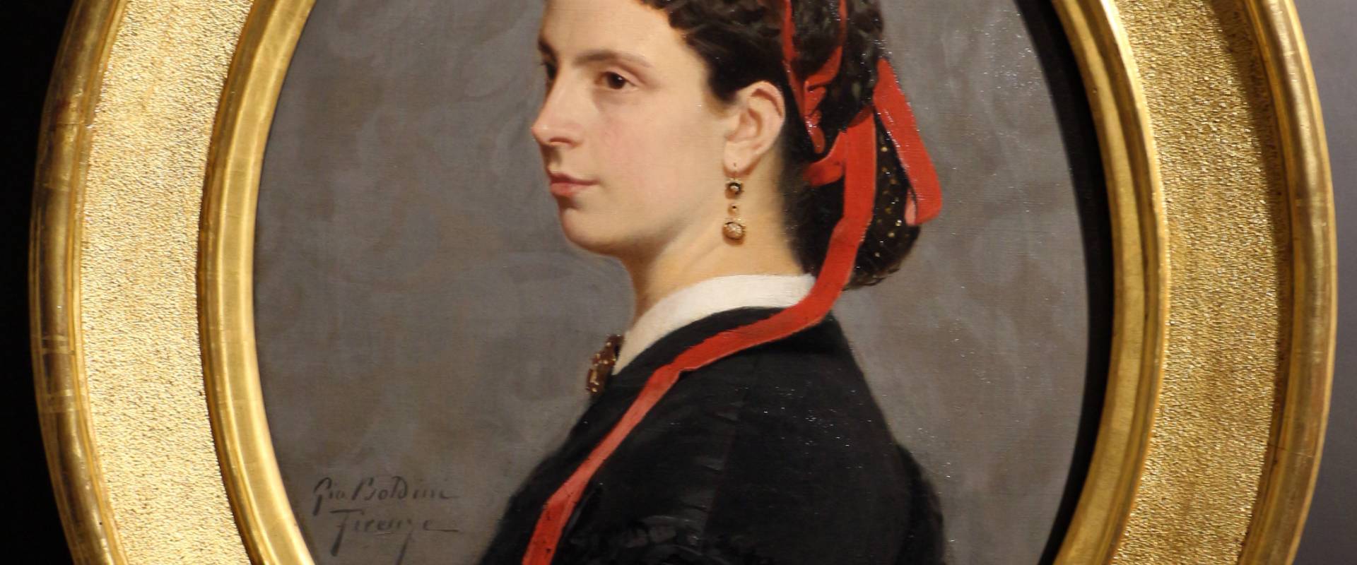 Giovanni boldini, ritratto di lilia monti nata contessa, 1864-65 foto di Sailko